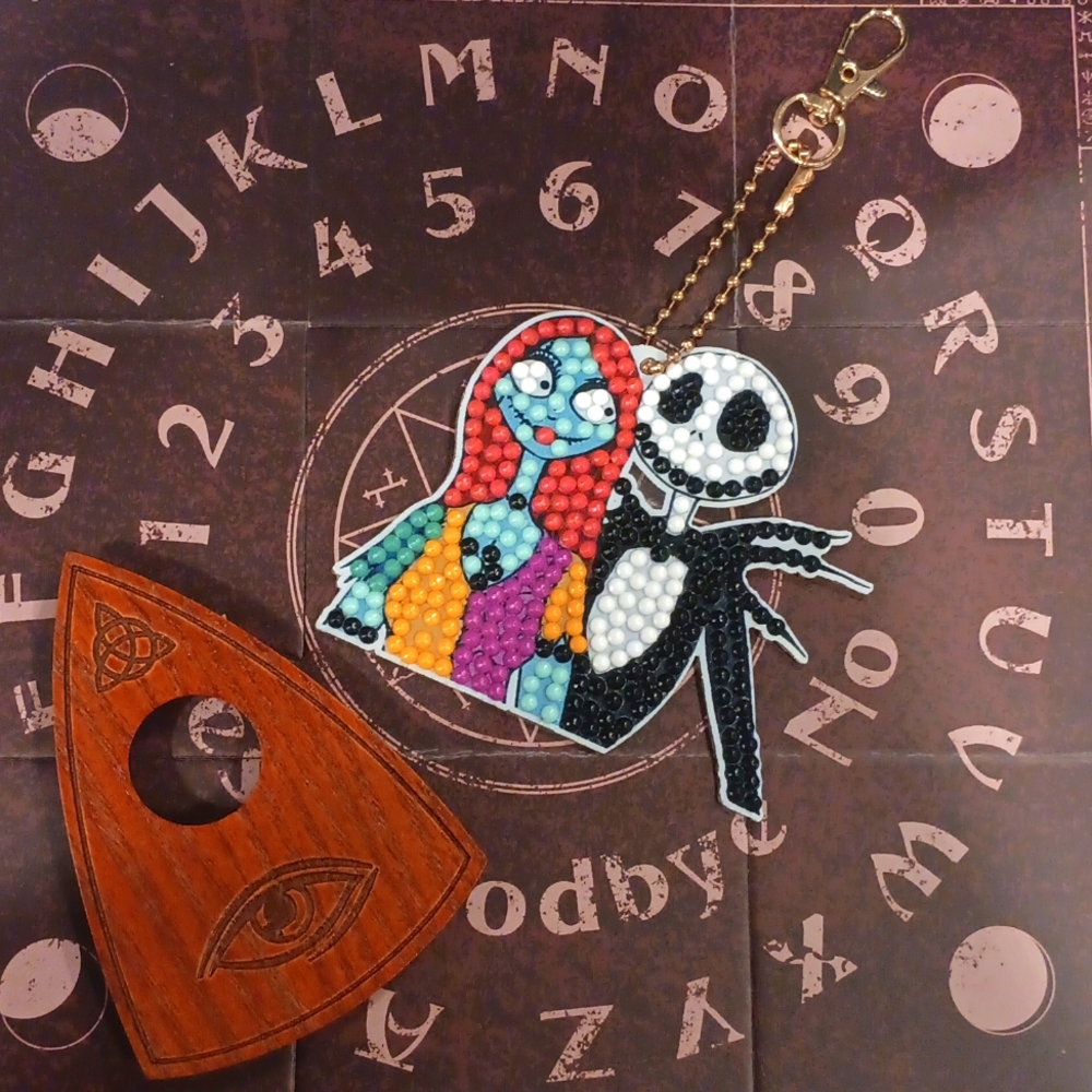 Nightmare Before Christmas Keychain-Handcrafted